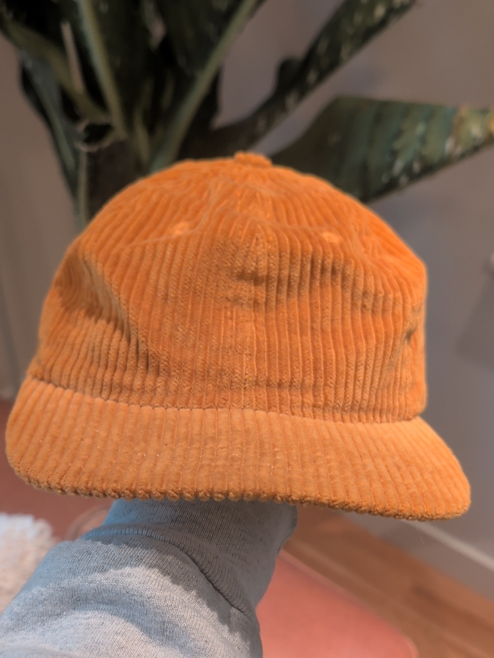 Big Bud Press Orange Corduroy Dugout Hat